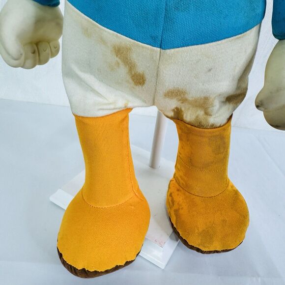 Disney Dancing Donald Duck Hasbro Romper Room 16” Doll Toy Vintage 1970s - Picture 5 of 16